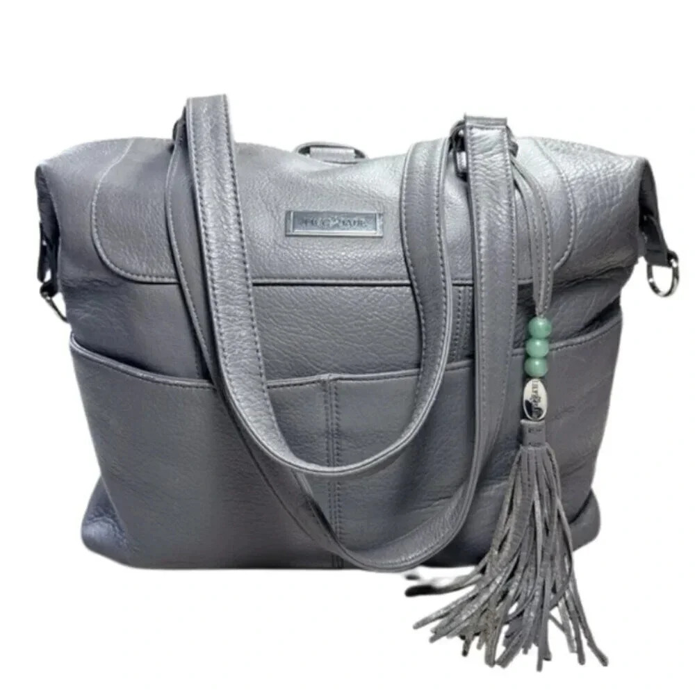 Lily Jade One Size Diaper Shaylee Tote Bag Grey  Color